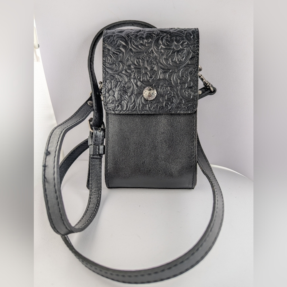 PATRICIA NASH Crossbody Purse ~ Beautiful Tooled Leather!